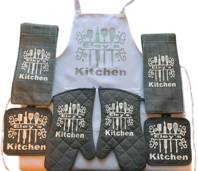 custom white kitchen set
